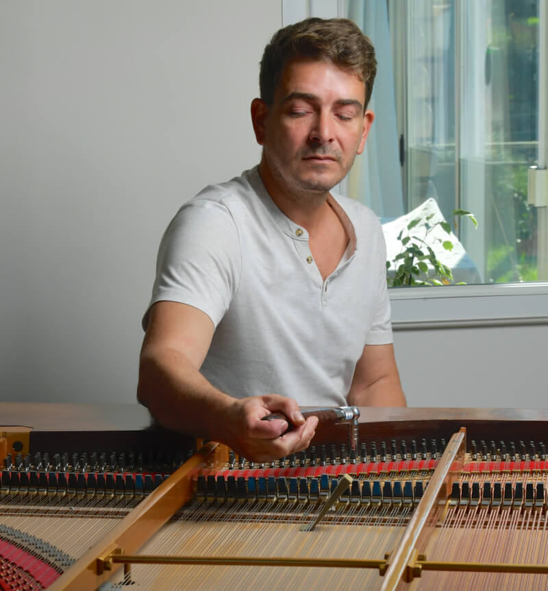 Accord de piano selon vos préférences