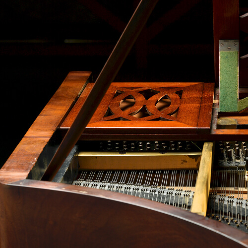 Photo piano ouvert